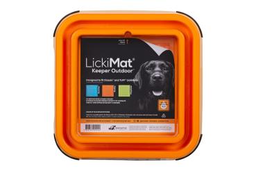 Lickimat Outdoor Keeper - orange